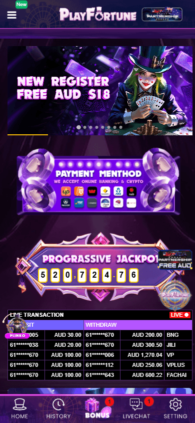 playfortune_casino_homepage_mobile