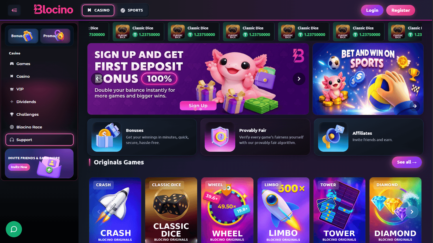 blocino_casino_homepage_desktop