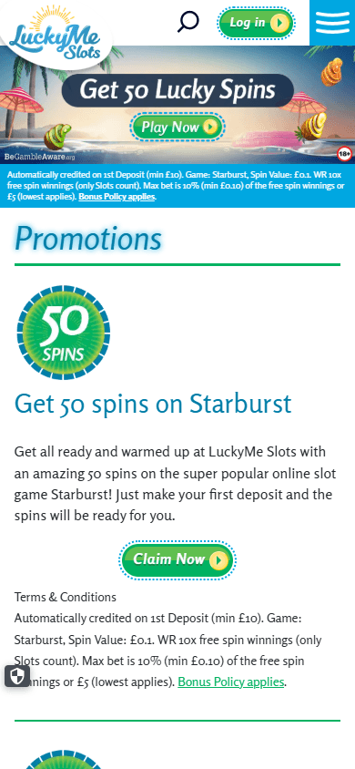 LuckyMe_Slots_Casino_UK_promotions_mobile