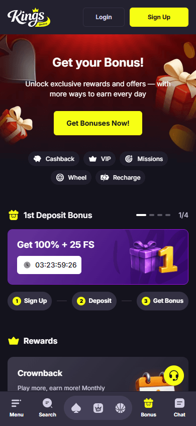 Kings_Game_Casino_promotions_mobile