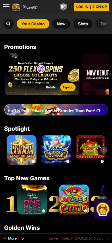 Golden_Nugget_Online_Casino_ON_homepage_mobile