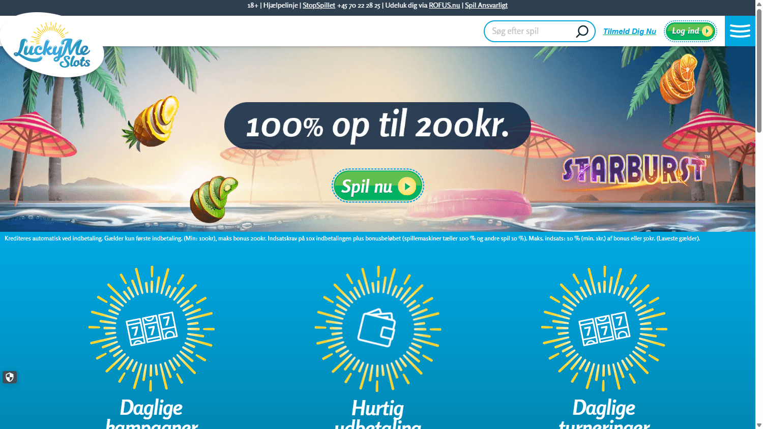 LuckyMe_Slots_Casino_DK_homepage_desktop