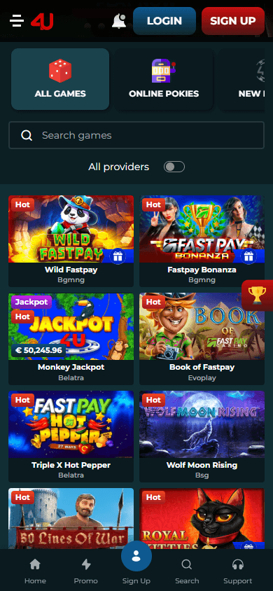 Casino4u_game_gallery_mobile