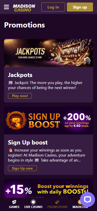 Madison_Casino_promotions_mobile