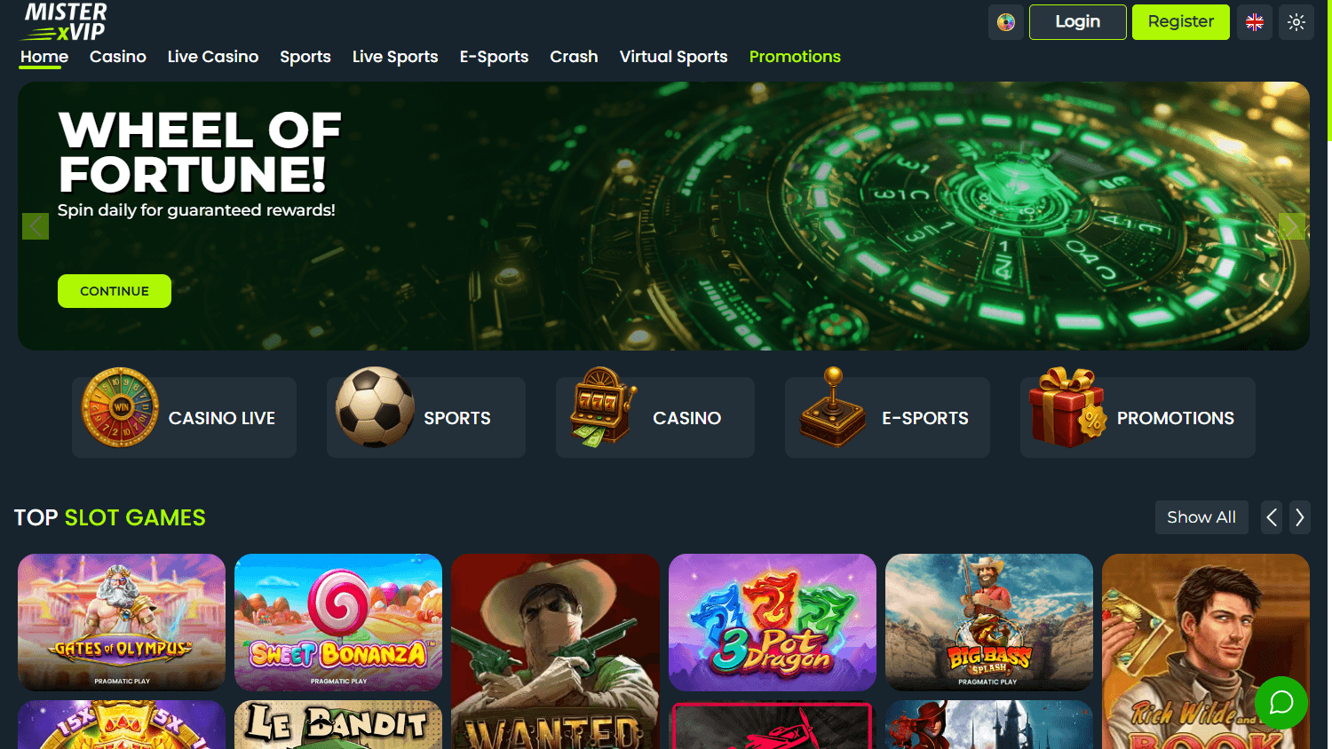 misterxvip_casino_homepage_desktop