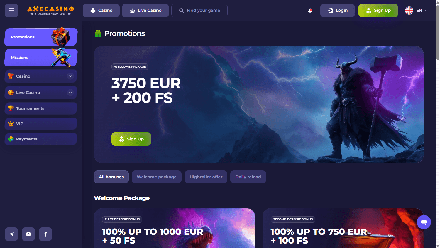 Axecasino_promotions_desktop