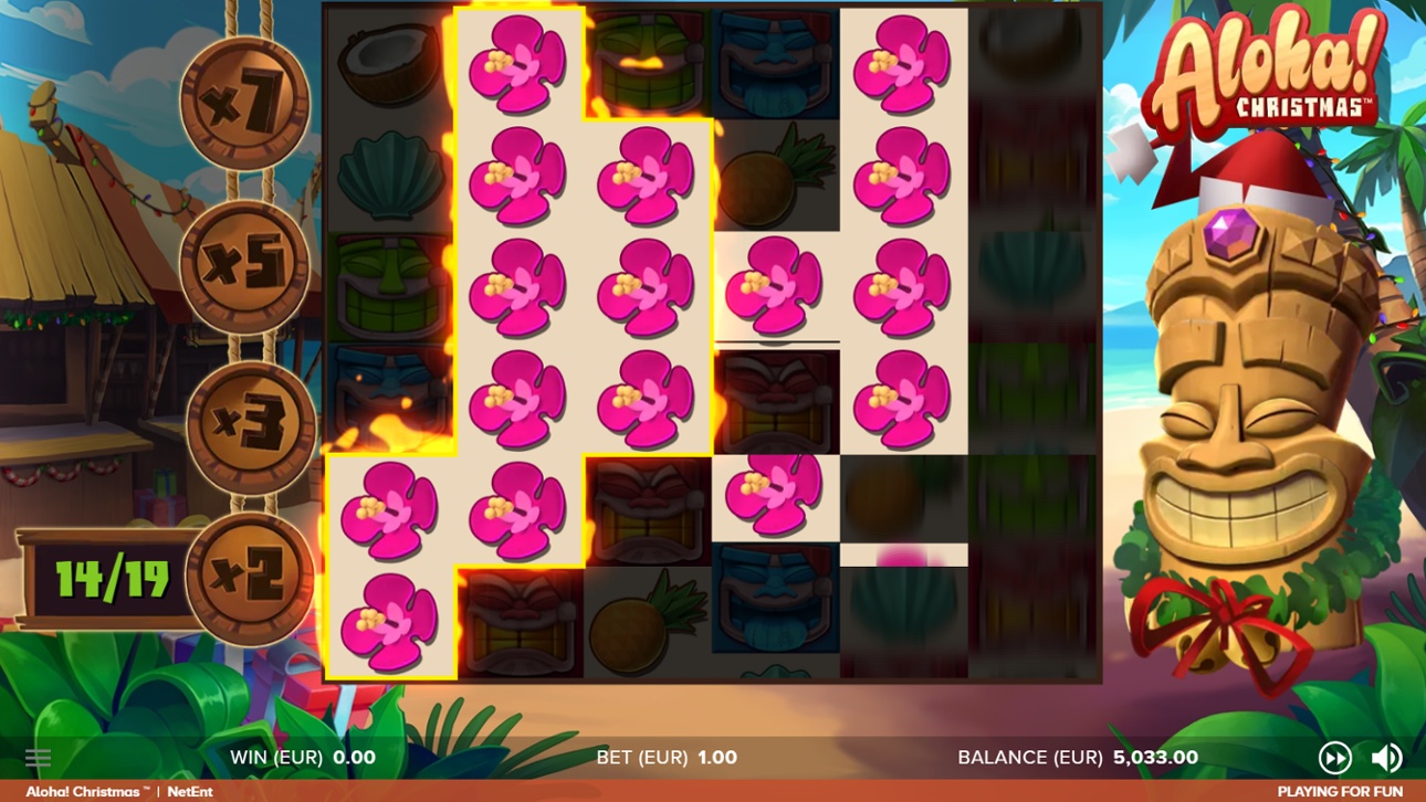 Aloha! Christmas Sticky Win-respins