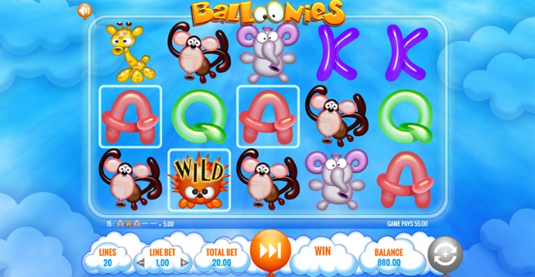 Balloonies slot win
