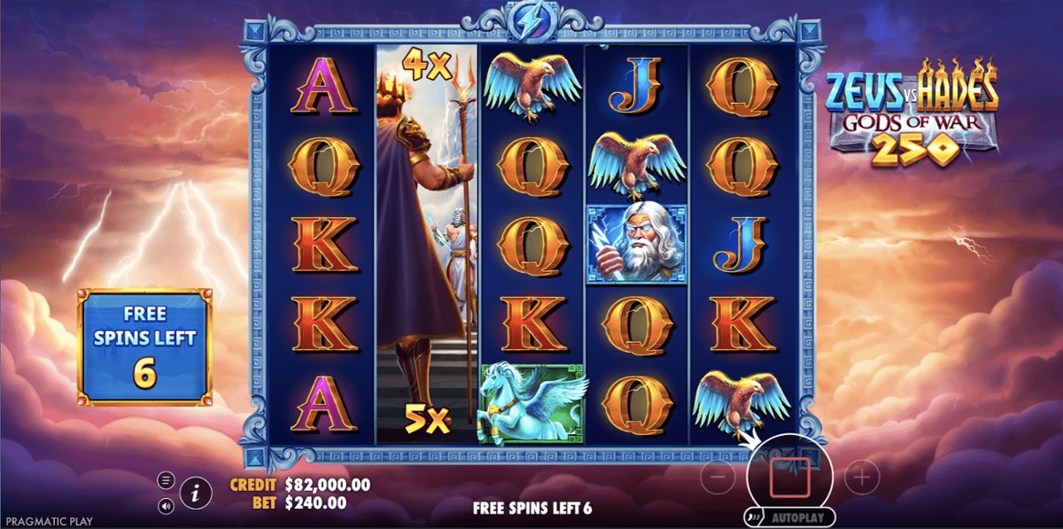 Expanding Wilds are sticky during Free Spins