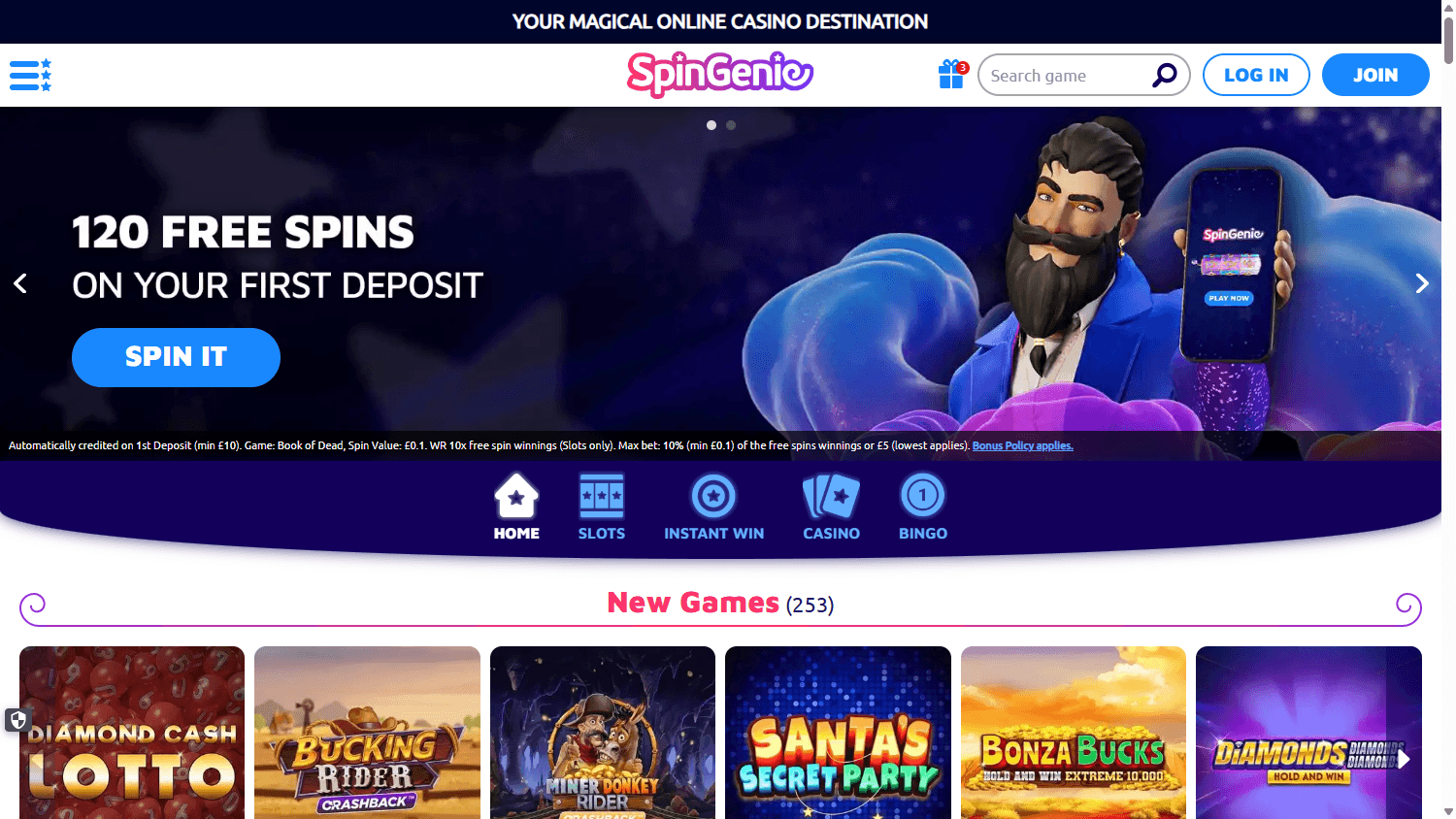 spingenie_casino_uk_homepage_desktop