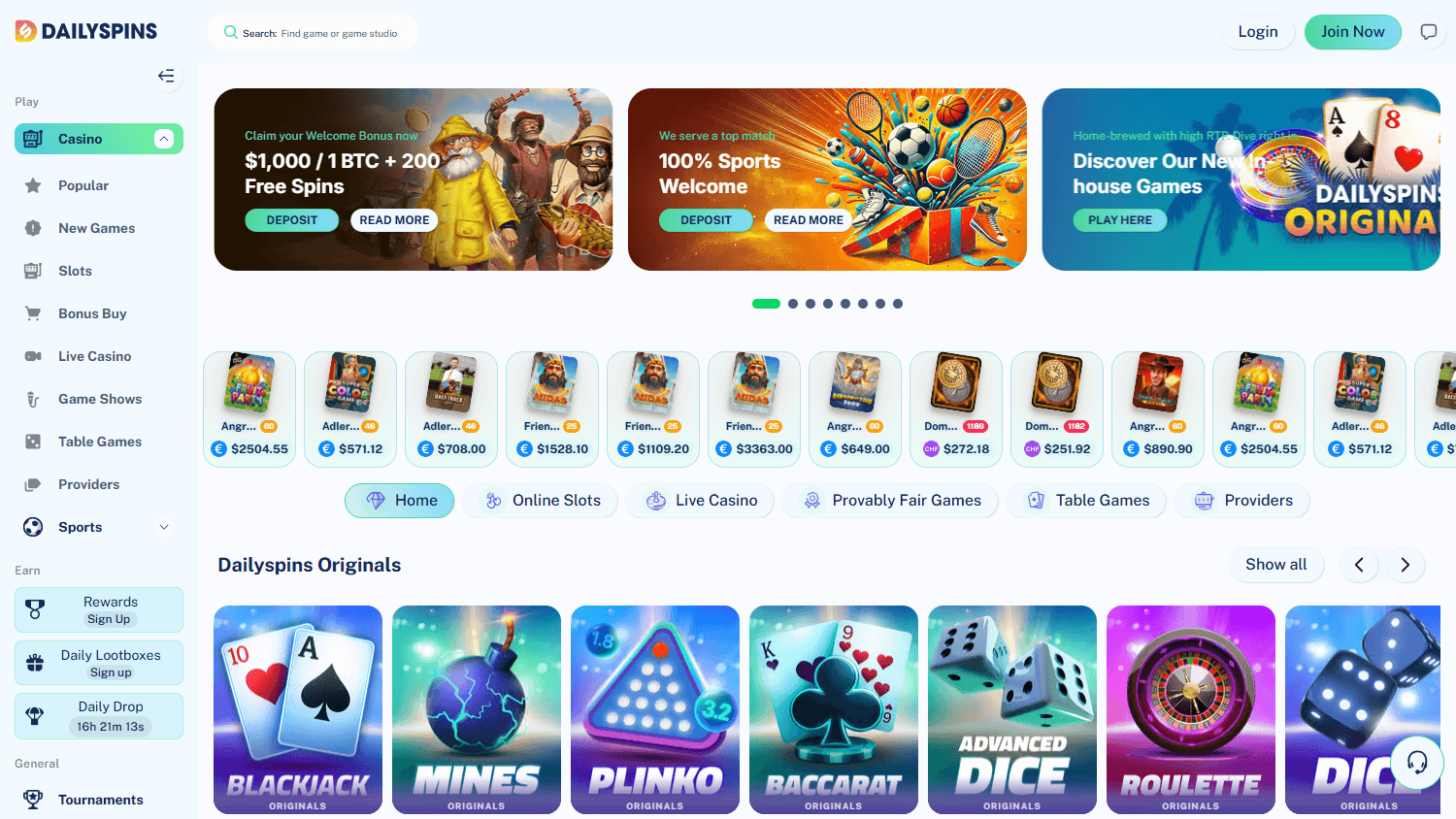 dailyspins_casino_game_gallery_desktop