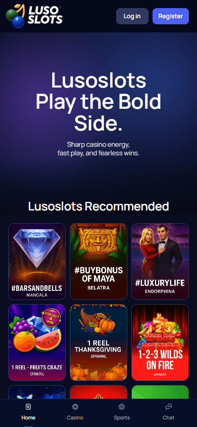 Lusoslots_Casino_homepage_mobile