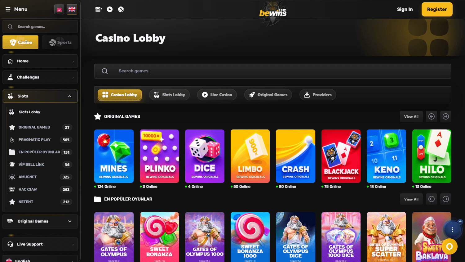 bewins_casino_game_gallery_desktop