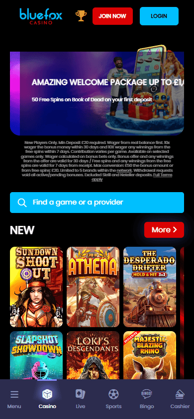 bluefox_casino_homepage_mobile