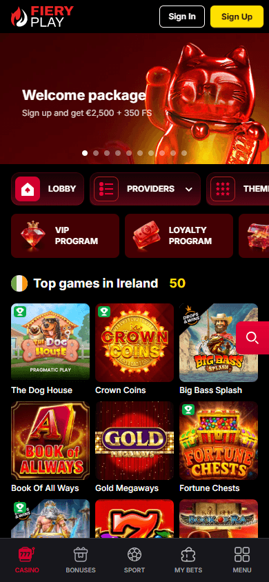 fiery_play_casino_homepage_mobile