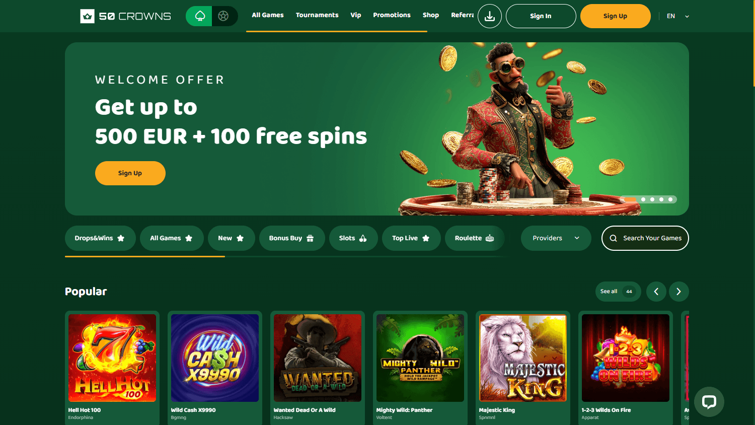 50_crowns_casino_homepage_desktop