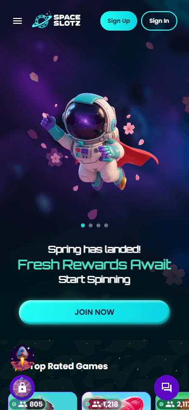 spaceslotz_casino_homepage_mobile
