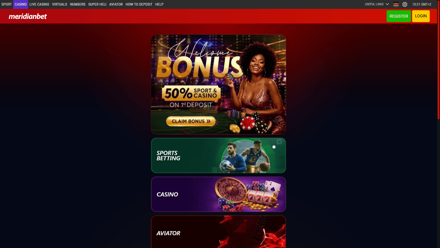 meridianbet_casino_ke_homepage_desktop