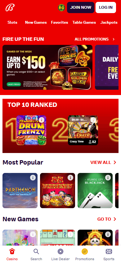 Bally_Casino_RI_homepage_mobile