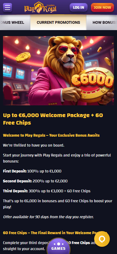 Play_Regal_Casino_promotions_mobile
