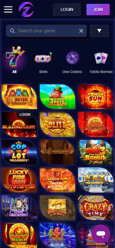 CryptoZpin_Casino_game_gallery_mobile