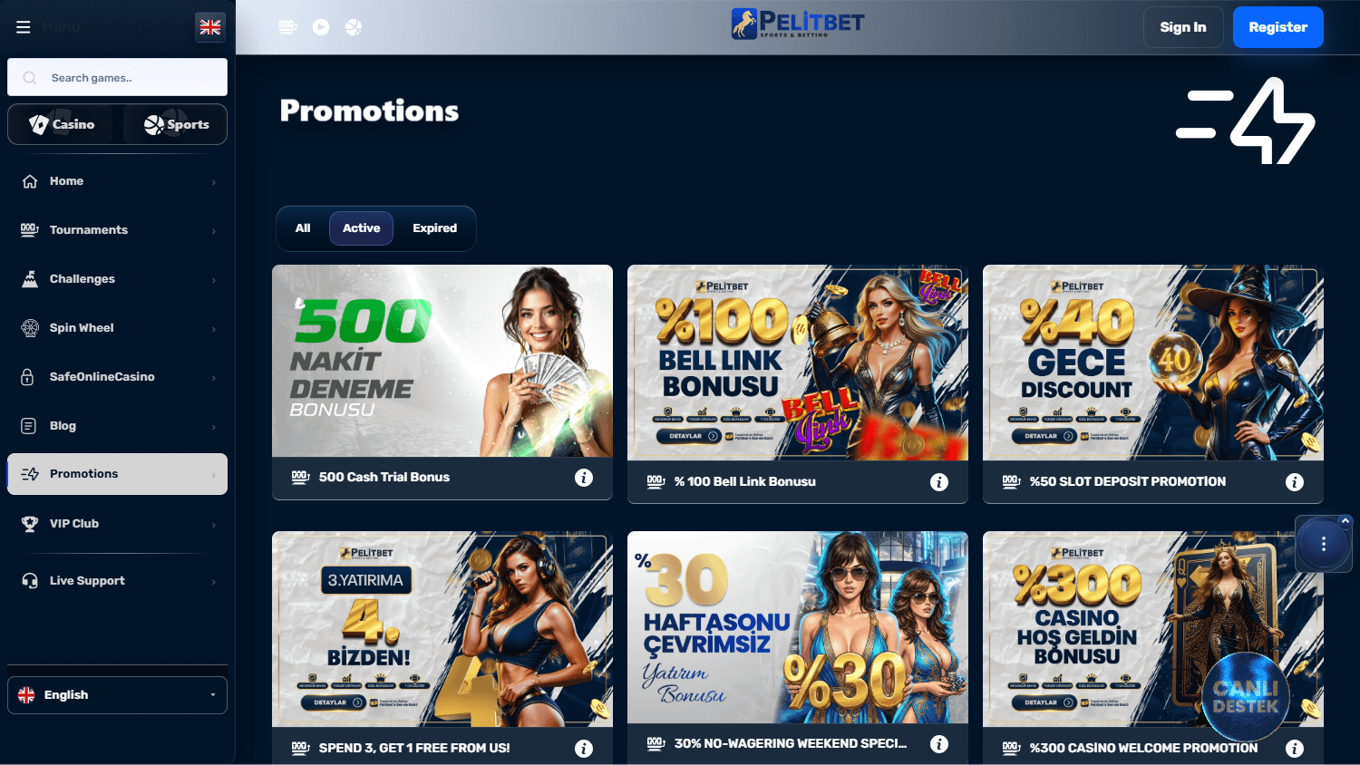 pelitbet_casino_promotions_desktop