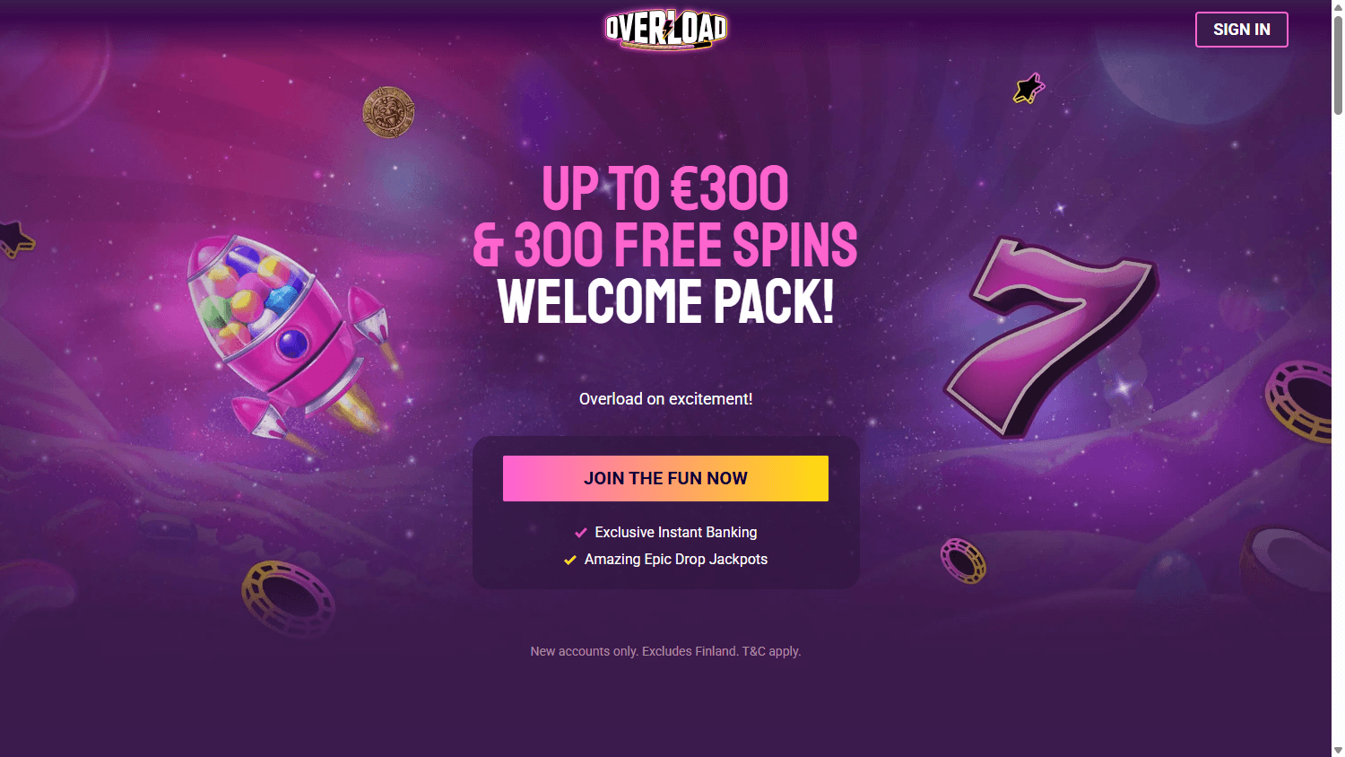 Overload_Casino_homepage_desktop