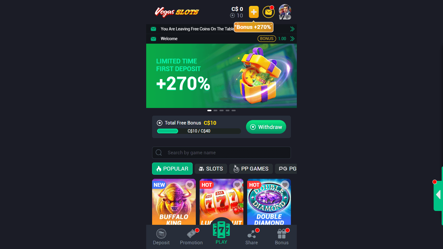 Vegas_Slots_Casino_homepage_desktop