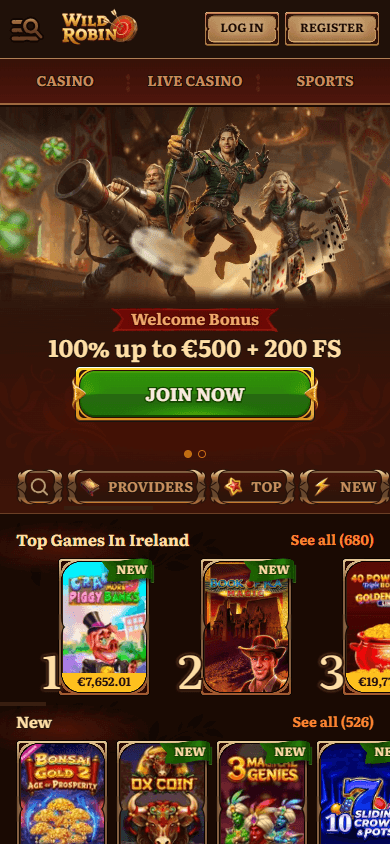 wild_robin_casino_homepage_mobile