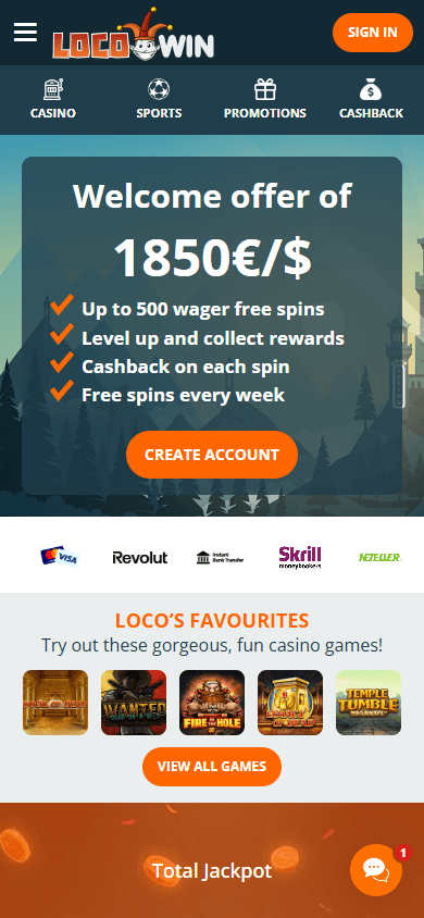 locowin_casino_homepage_mobile