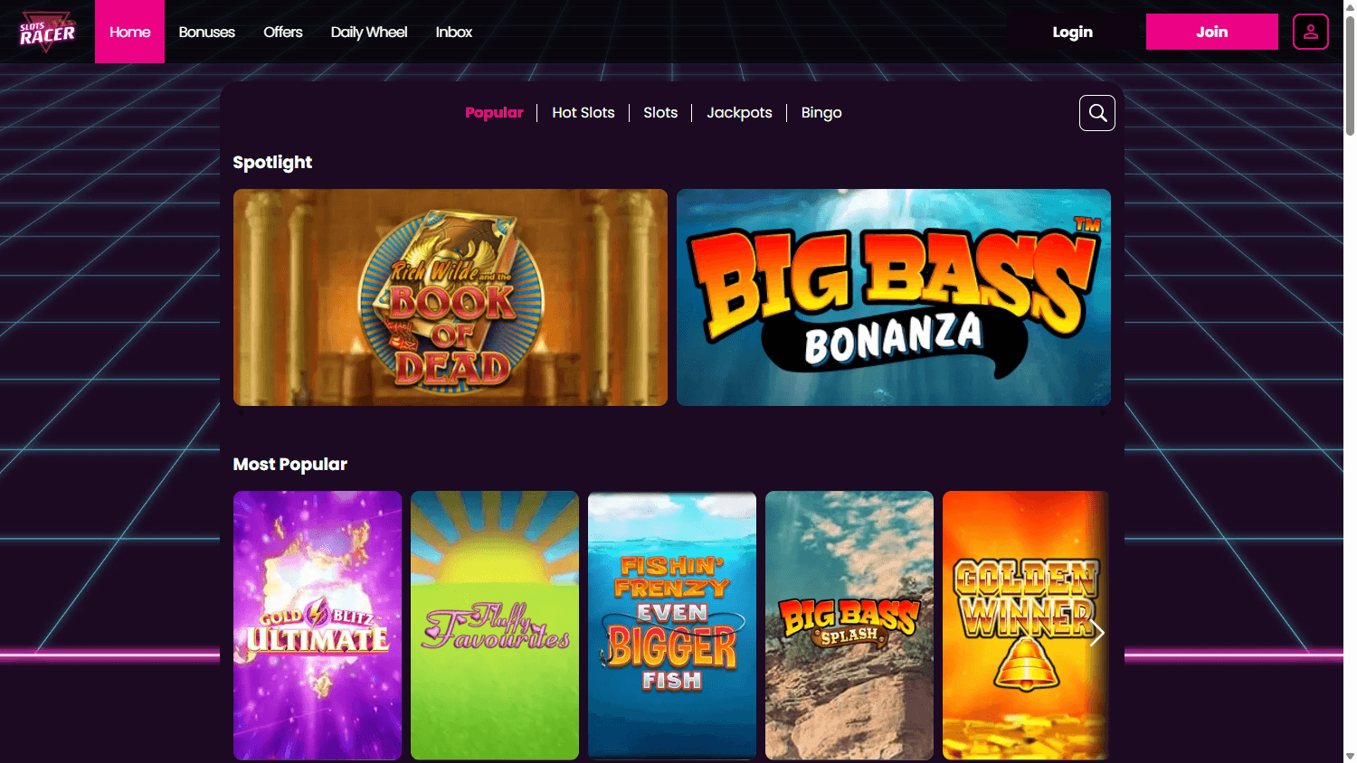 Slots_Racer_Casino_game_gallery_desktop