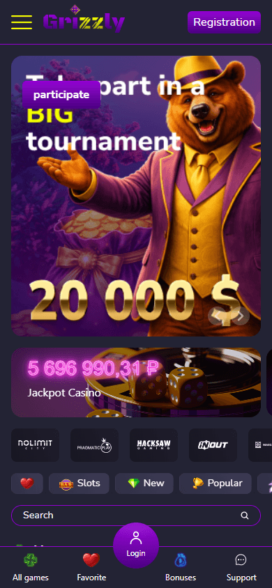 grizzly_casino_homepage_mobile