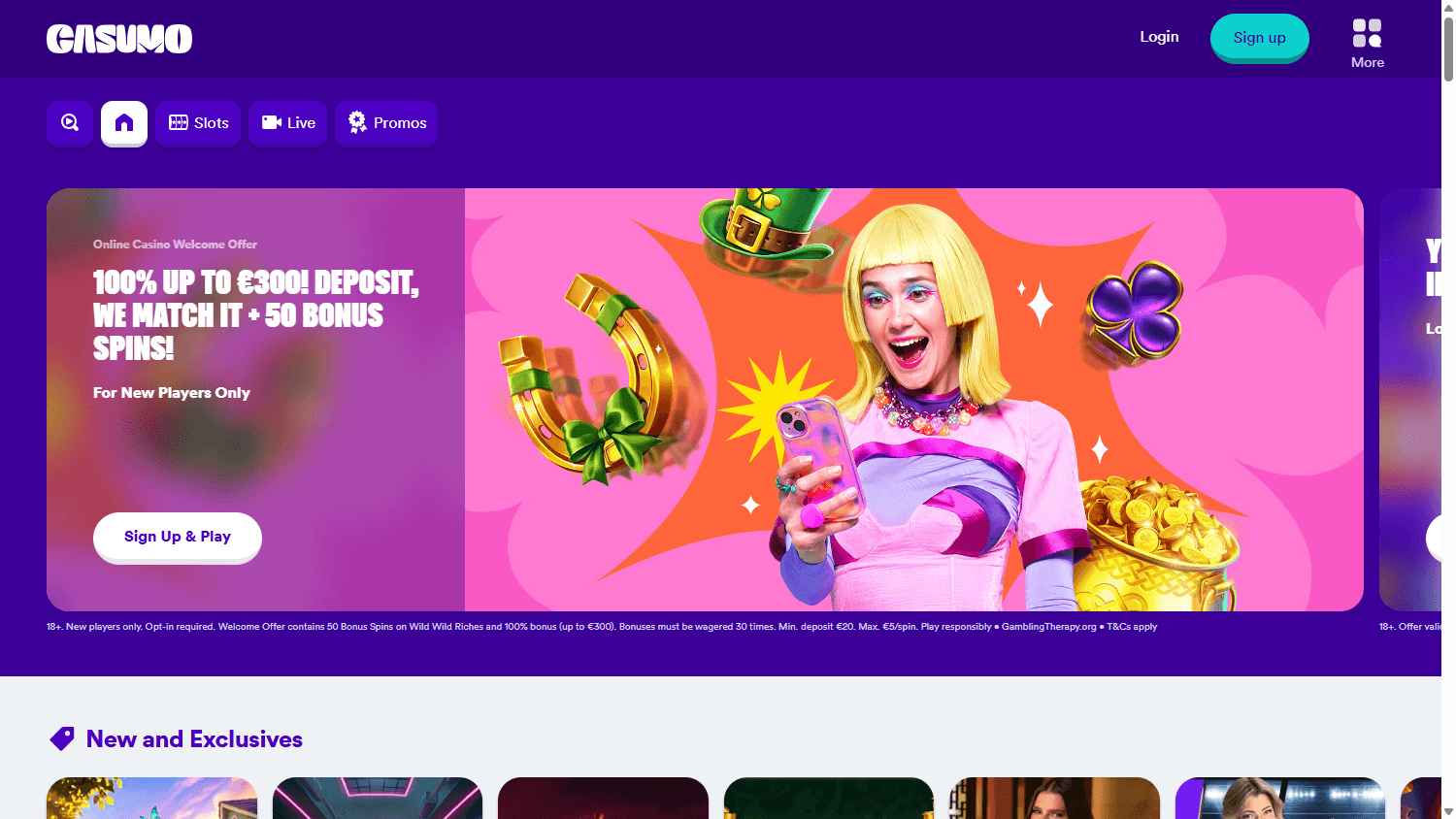 casumo_casino_homepage_desktop