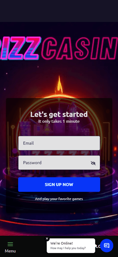 rizz_casino_homepage_mobile