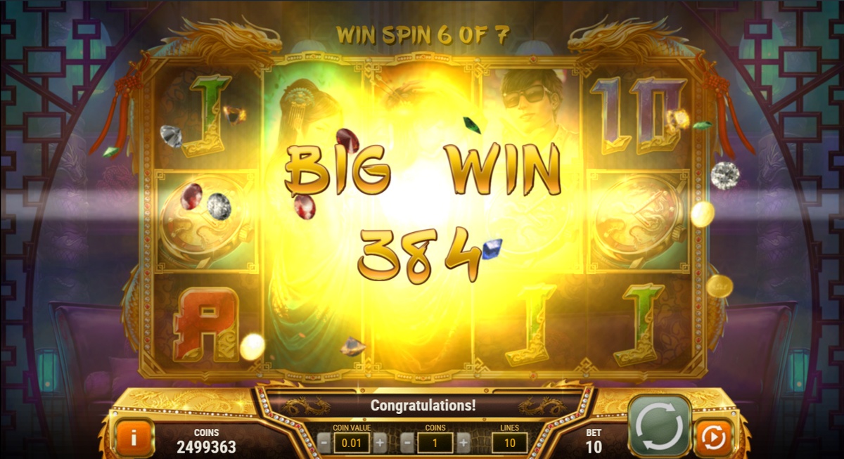 Fu Er Dai single spin big win