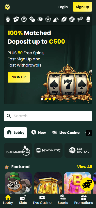 thehighroller_casino_homepage_mobile