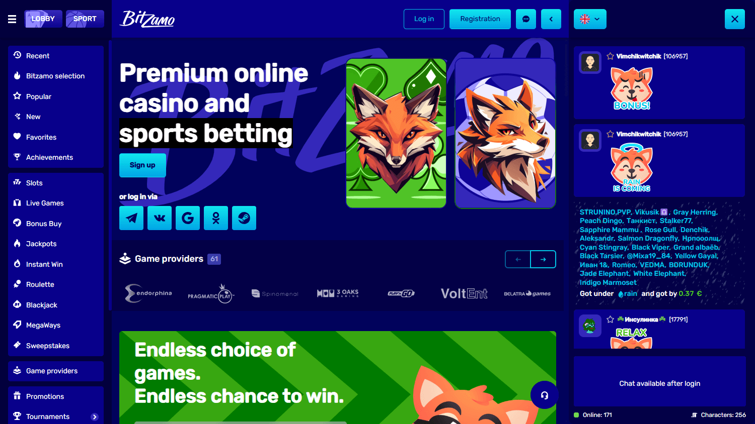 bitzamo_casino_homepage_desktop