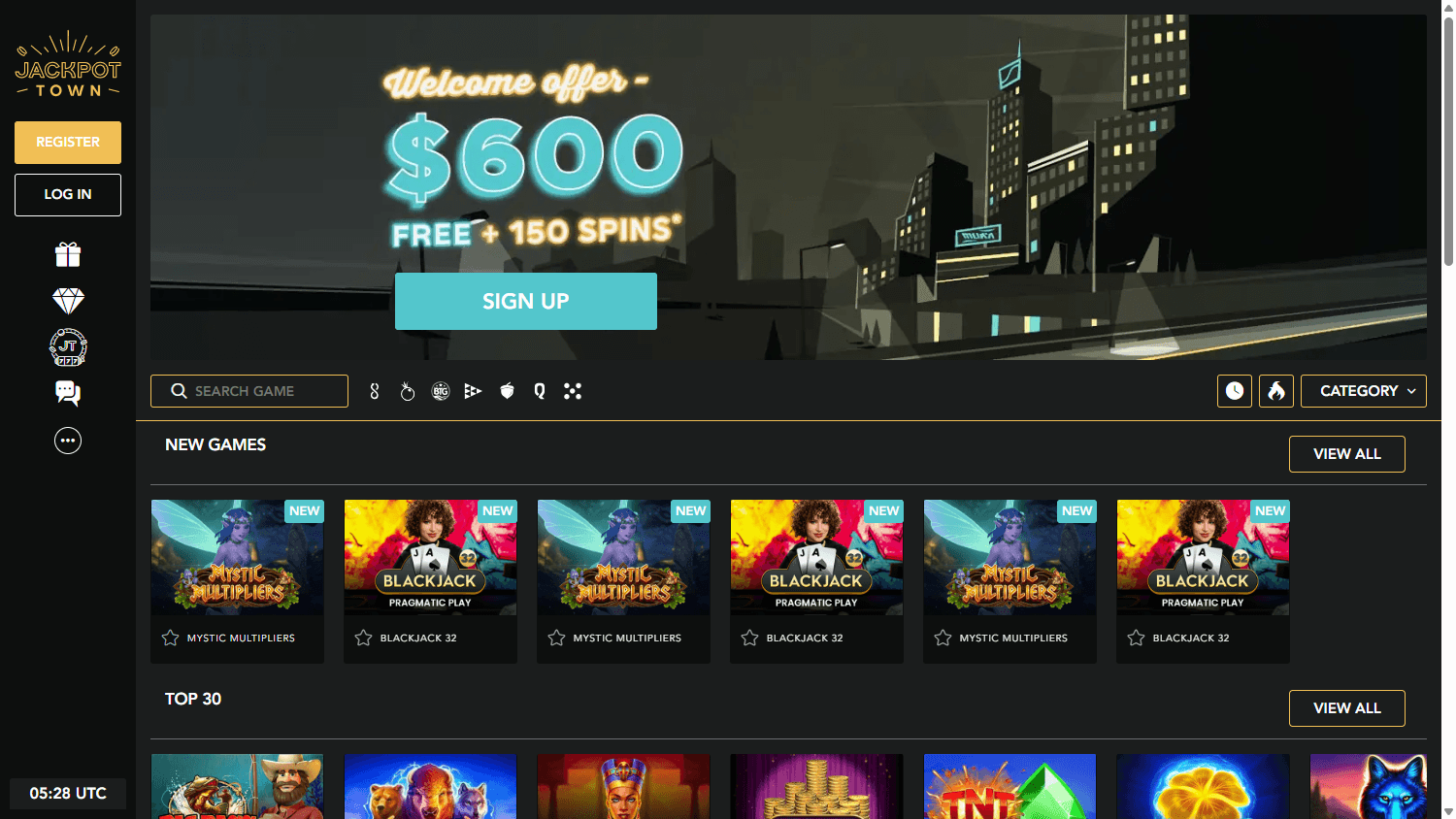 jackpot_town_casino_homepage_desktop