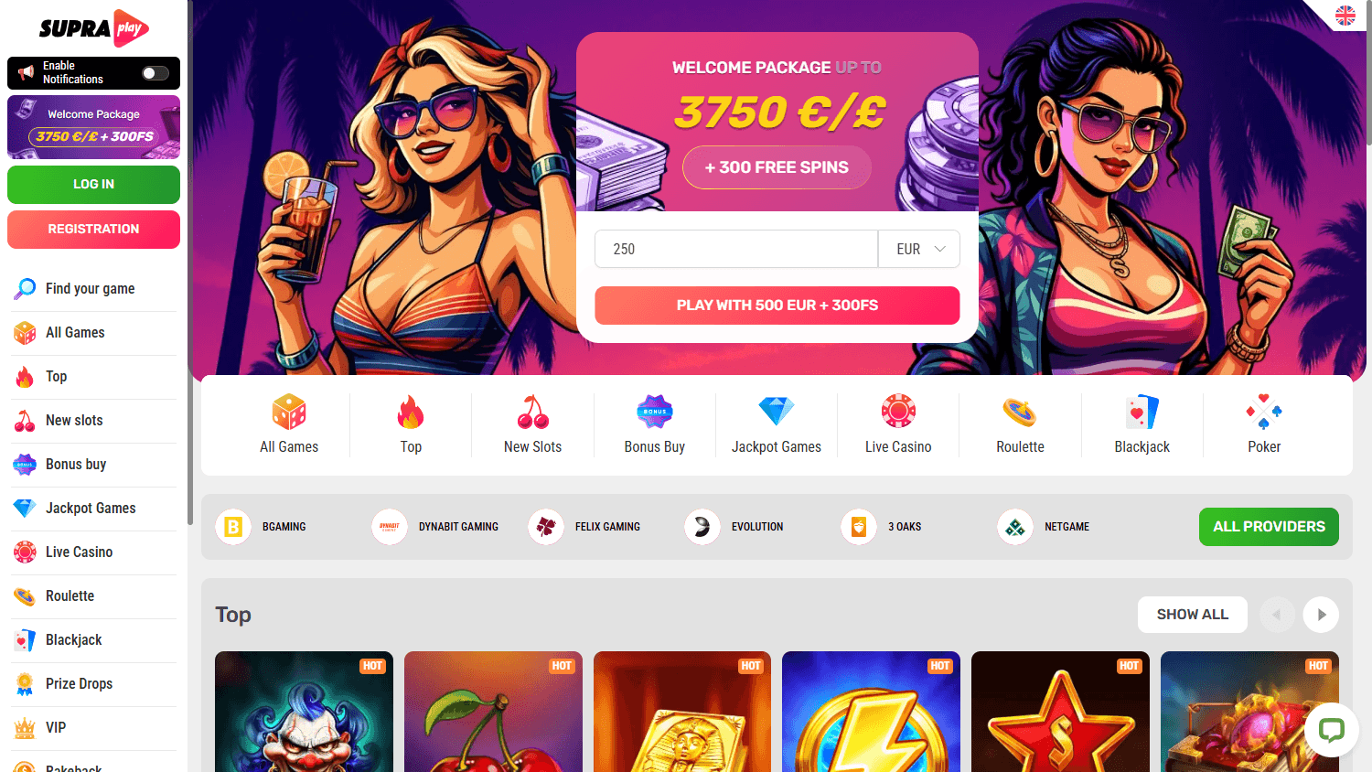 supraplay_casino_homepage_desktop