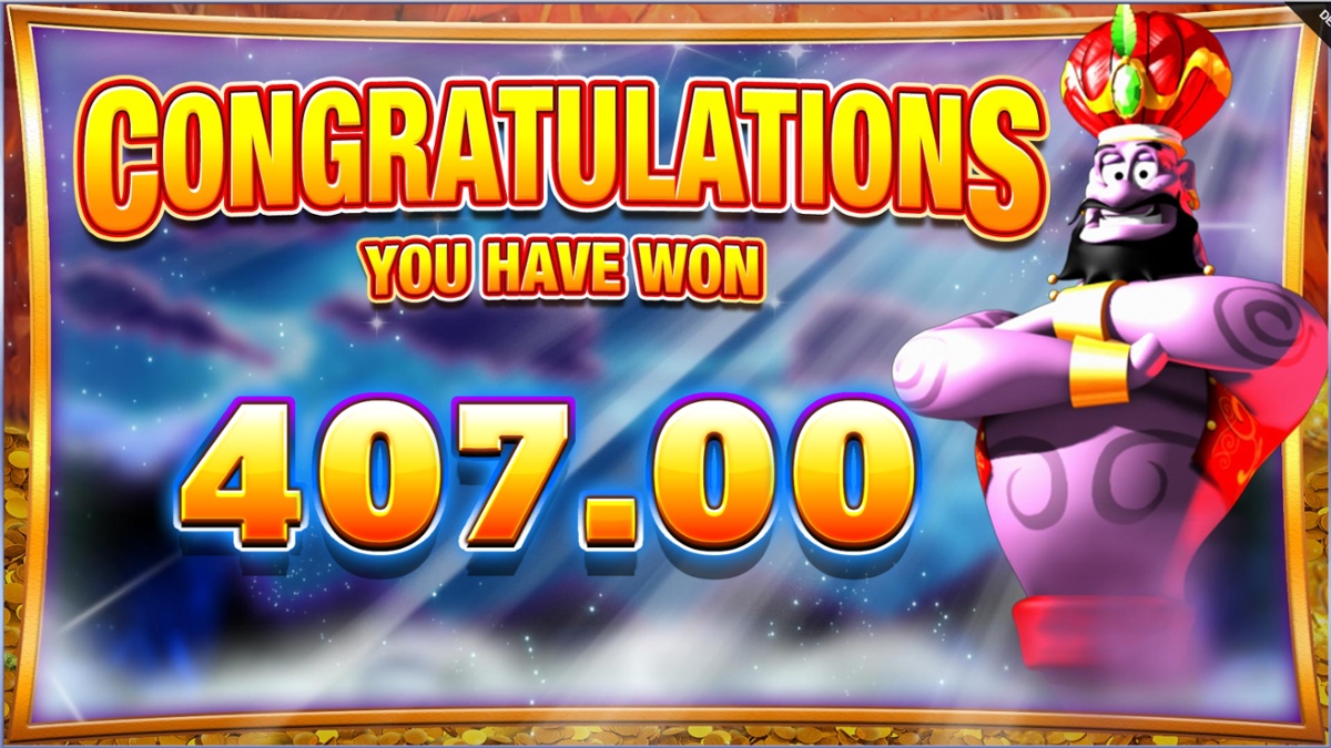 Genie Jackpot Megaways free spins win