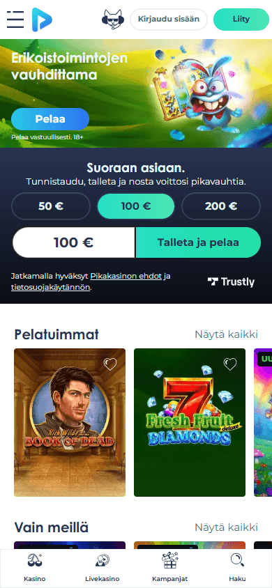 pikakasino_casino_homepage_mobile