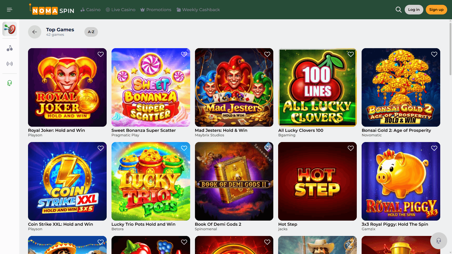 nomaspin_casino_game_gallery_desktop