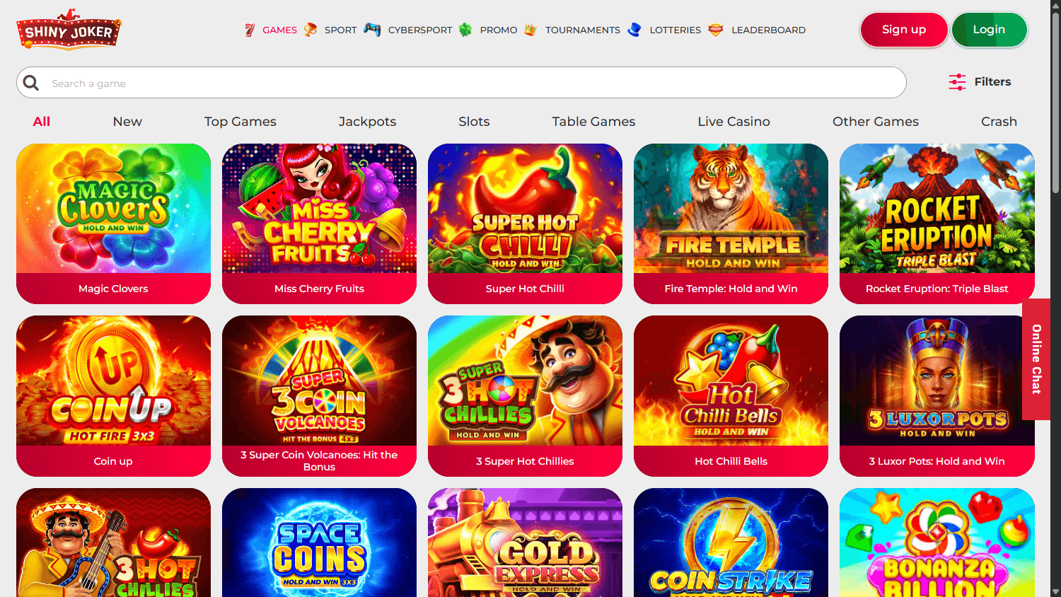 shiny_joker_casino_game_gallery_desktop