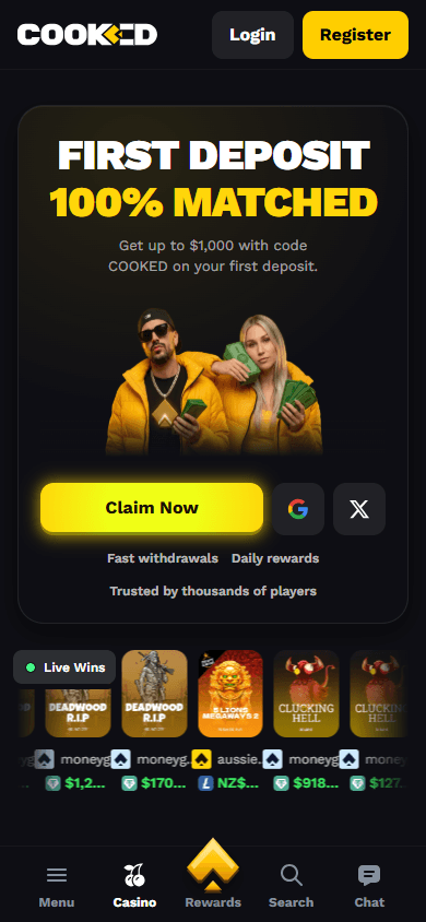 cooked_casino_homepage_mobile