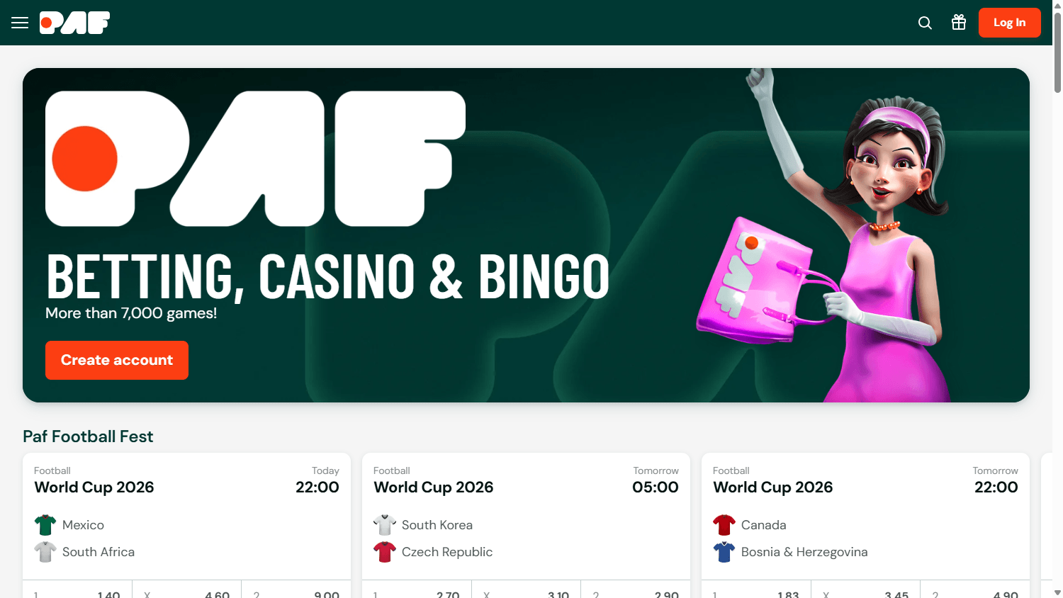 Paf_Casino_homepage_desktop