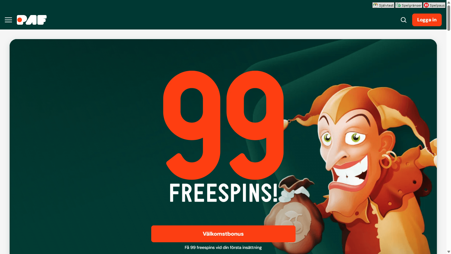 Paf_Casino_SE_homepage_desktop