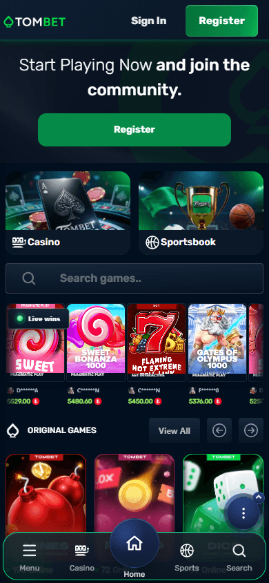 tombet_casino_homepage_mobile