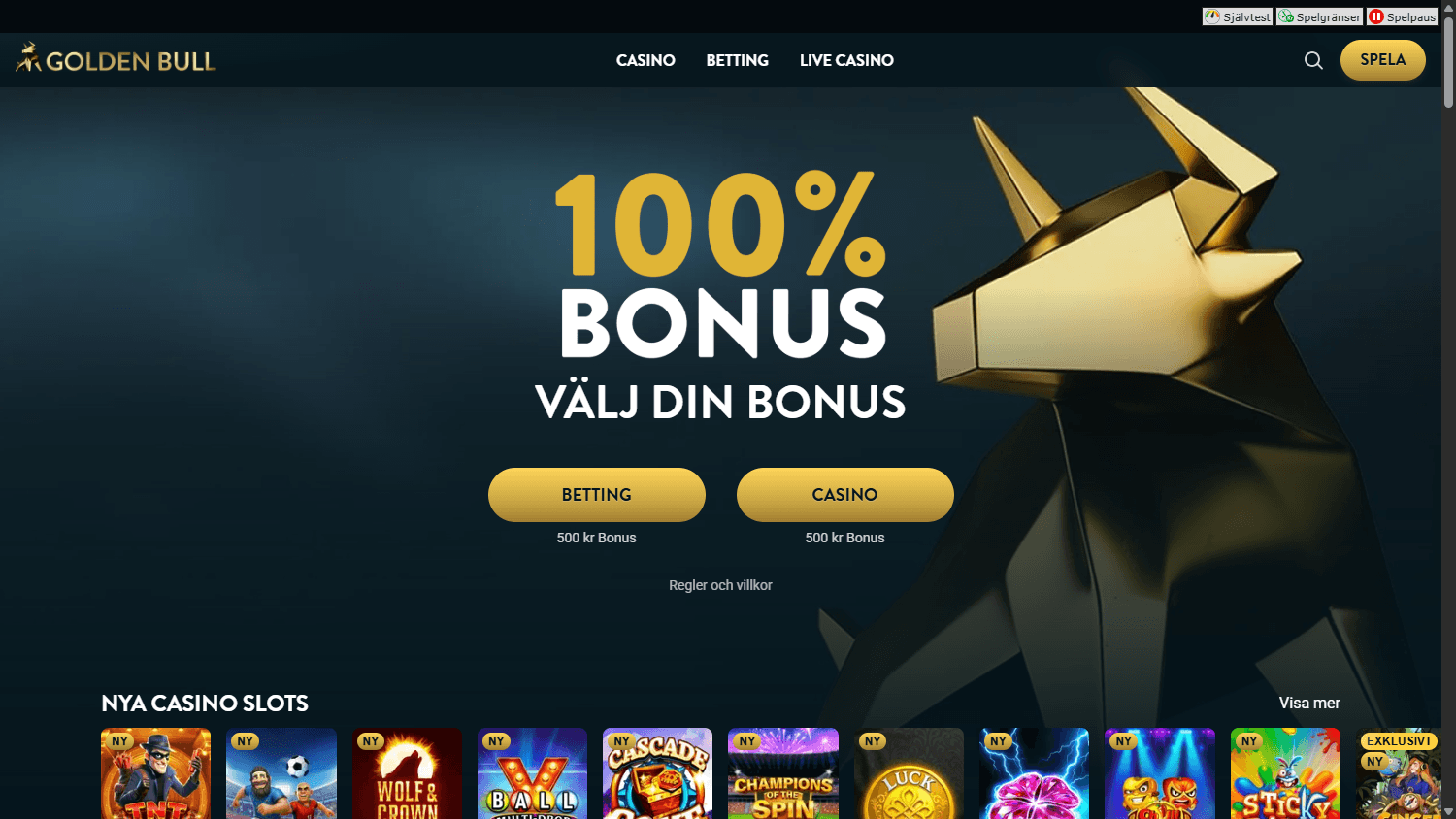 golden_bull_casino_homepage_desktop