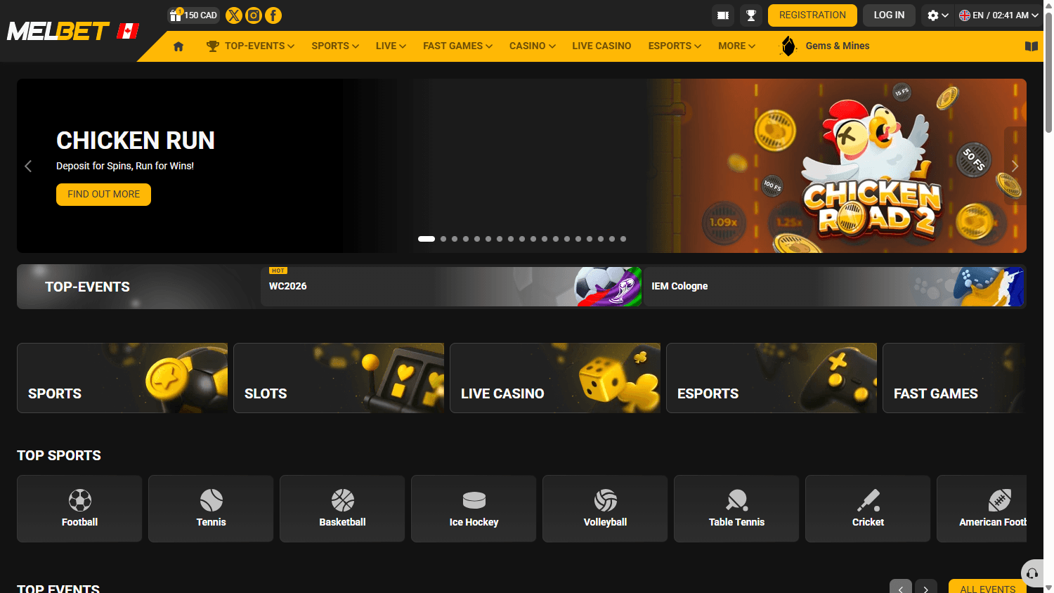 melbet_casino_homepage_desktop