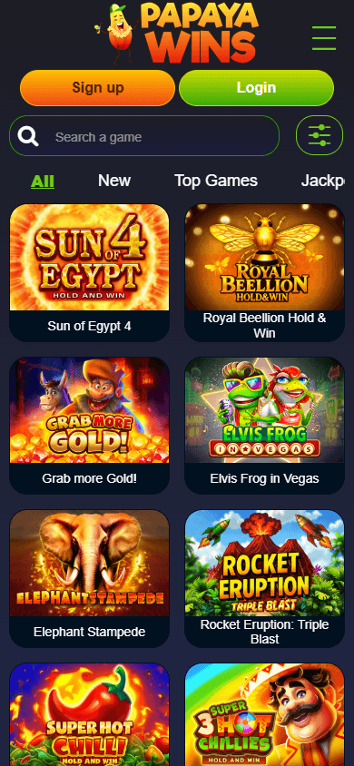 papaya_wins_casino_game_gallery_mobile